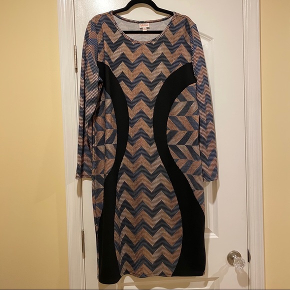 Lularoe Elegant Debbie Dress - 3XL - Picture 2 of 6